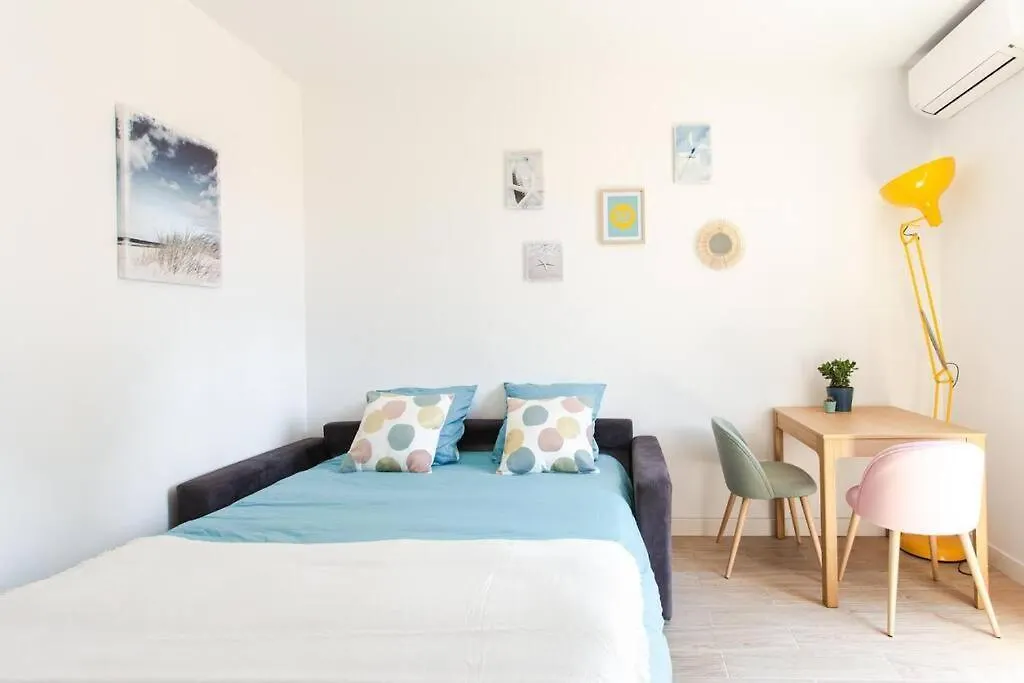 S4 Studio Richelmi- Ac Balcon 10Mns Port 15Mns Monaco ニース フランス